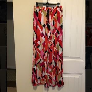 New Directions Printed Palazzo Pants